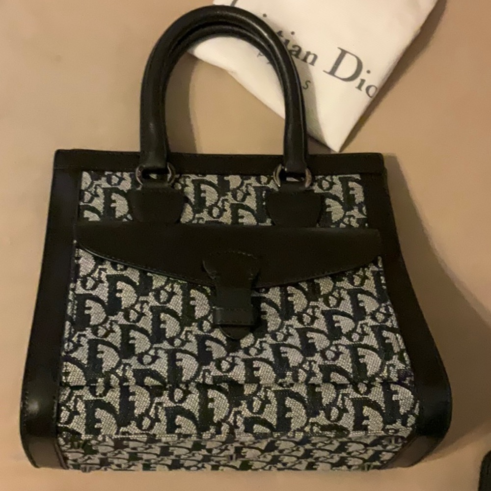 Vintage Christian Dior Trotter tote - Picture 2 of 16
